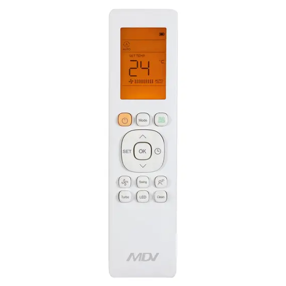კონდიციონერი MDV By MIDEA MDSAF-18HRN8-IK (RG10), 50-60m², ON/OFF, Air Conditioner, White - Primestore.ge
