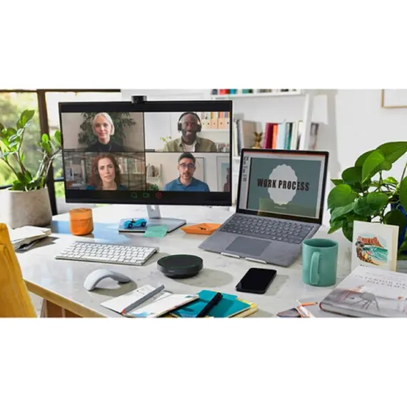 საკონფერენციო დინამიკი Jabra 2755-109 Speak2 55, Bluetooth, Portable USB Conference Speakerphone, Dark Grey , 6 image - Primestore.ge