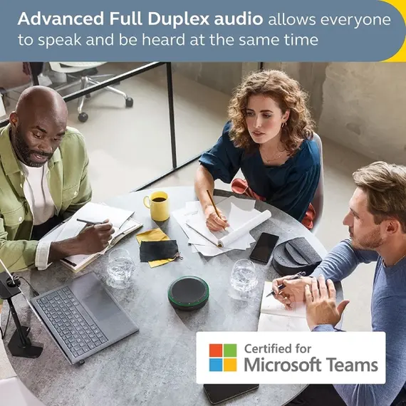 საკონფერენციო დინამიკი Jabra 2775-319 Speak2 75, Bluetooth, Portable USB Conference Speakerphone, Dark Grey , 6 image - Primestore.ge