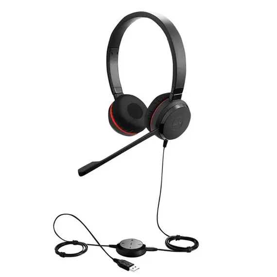 ყურსასმენი Jabra 5399-823-309 EVOLVE 30 II MS Stereo USB Black  - Primestore.ge