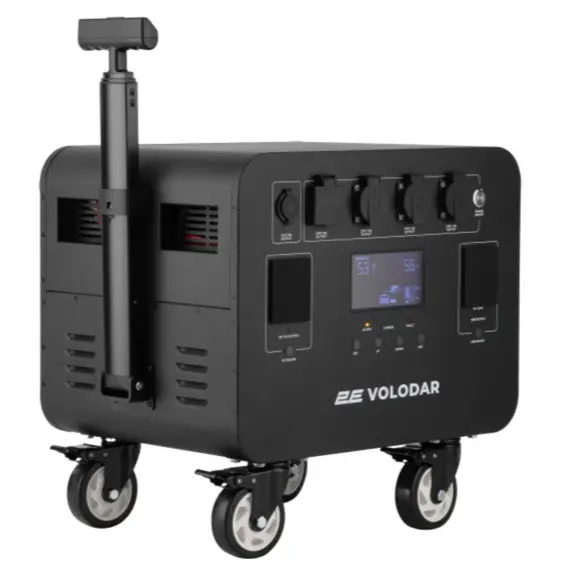 კვების წყარო 2E Portable Power Station Volodar, 5000 W, 5120 Wh, WiFi/BT, Capacity Increase, Fast Charging  - Primestore.ge