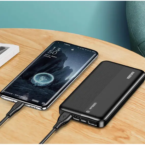 პორტატული დამტენი KAKUSIGA KSC-1098 22.5W +PD20W black , 2 image - Primestore.ge