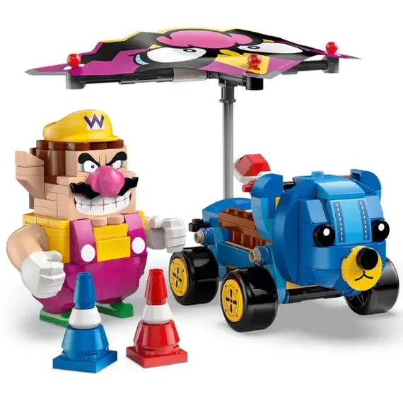 ლეგო LEGO Constructor Super Mario Mario Kart – Wario та King Boo , 4 image - Primestore.ge