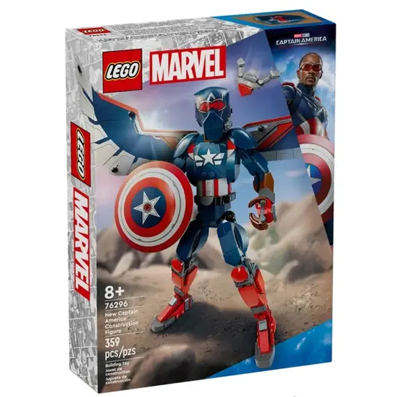 ლეგო LEGO Marvel Sam Wilson Captain America Buildable Figure - Primestore.ge
