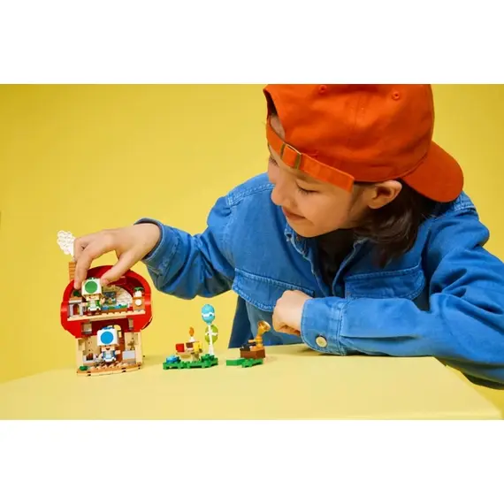 ლეგო LEGO Constructor Super Mario arty at Toad's House - Primestore.ge