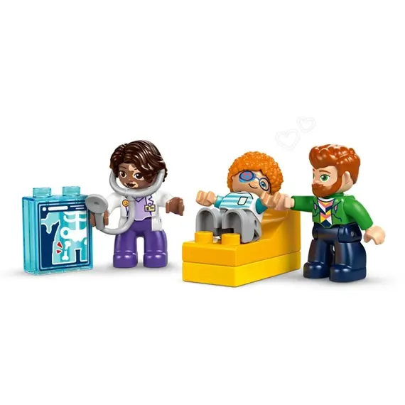 ლეგო LEGO Constructor DUPLO Town First Time Visit to the Doctor , 4 image - Primestore.ge