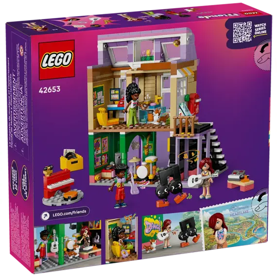 ლეგო LEGO Constructor Friends Music Store & Apartment  - Primestore.ge