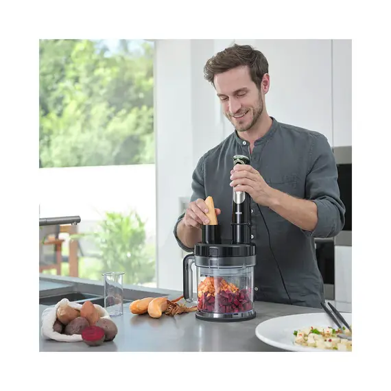 ხელის ბლენდერი BRAUN MQ9195XLI - Primestore.ge