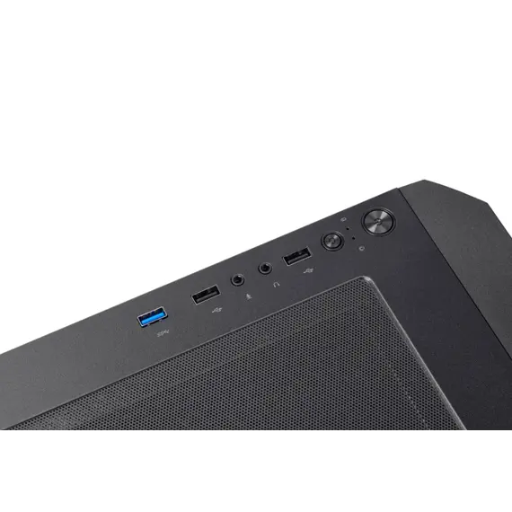 კომპიუტერის ქეისი 2E GAMING Computer case CALLEO (GB700) MiniT, Micro ATX,Mini ITX,2xUSB2.0,1xUSB3.0,4x120mm ARGB, TG (side panel), without PSU, black - Primestore.ge
