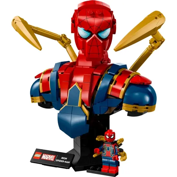 ლეგო LEGO Constructor Super Heroes Iron Spider-Man Bust - Primestore.ge