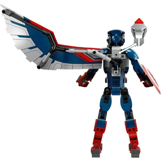 ლეგო LEGO Marvel Sam Wilson Captain America Buildable Figure - Primestore.ge