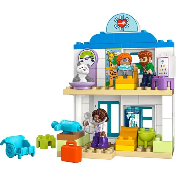ლეგო LEGO Constructor DUPLO Town First Time Visit to the Doctor , 3 image - Primestore.ge