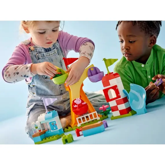 ლეგო LEGO Constructor DUPLO Peppa Pig Funfair , 3 image - Primestore.ge