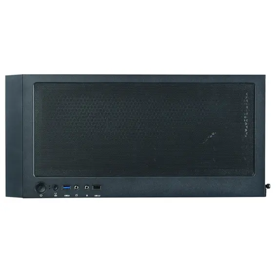კომპიუტერის ქეისი Zalman PC case  S5 Neo without PSU, 1xUSB3.1, 1xUSB2.0, 4x120mm FRGB, VGA 390mm, LCS ready, TG Side Panel, ATX, black - Primestore.ge