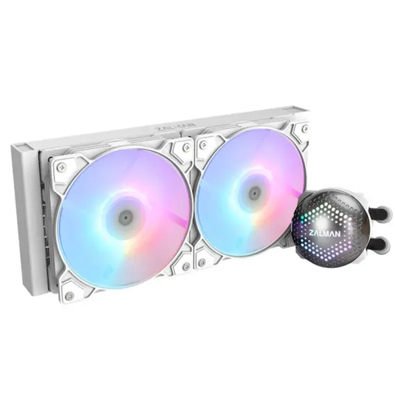 ქულერი ZALMAN Water cooling system ALPHA 24 (WHITE) 2066, 2011-V3, 2011, 1200, 115X, 1700, AM4, T  - Primestore.ge