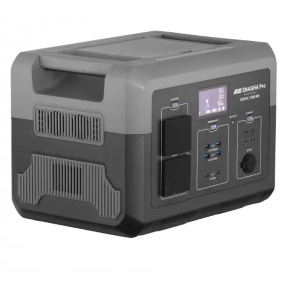 კვების წყარო 2E Portable Power Station Snagha PRO, 1200 W, 1024 Wh, Fast Charging  - Primestore.ge