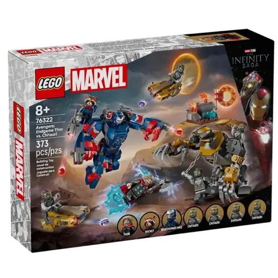 ლეგო LEGO Constructor Super Heroes Avengers: Endgame Thor vs. Chitauri - Primestore.ge