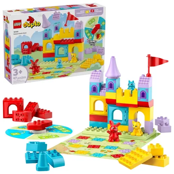 ლეგო LEGO Constructor DUPLO Town Hopsy's Castle Game , 3 image - Primestore.ge