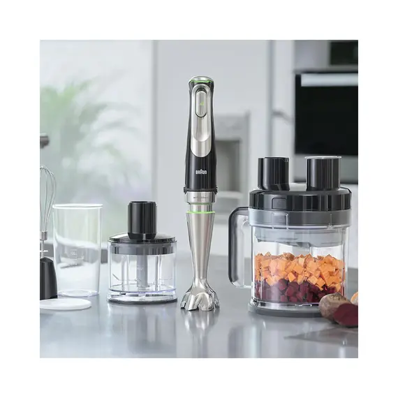 ხელის ბლენდერი BRAUN MQ9195XLI - Primestore.ge