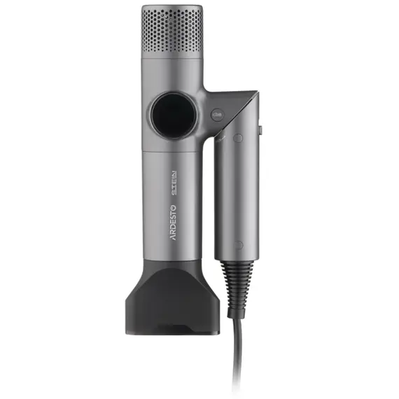 თმის საშრობი Ardesto Hair Dryer Stein, 1600W, 2 speeds, 4 heat setting, gray - Primestore.ge