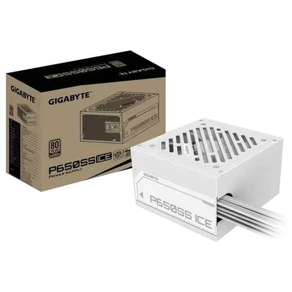 კვების ბლოკი GIGABYTE PSU GP-P650SS ICE 650W white - Primestore.ge