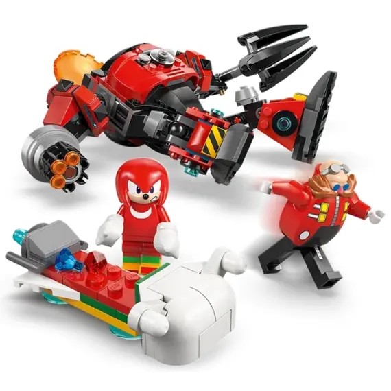 ლეგო LEGO Constructor Sonic Knuckles vs. Dr. Eggman Egg Crusher Mech - Primestore.ge
