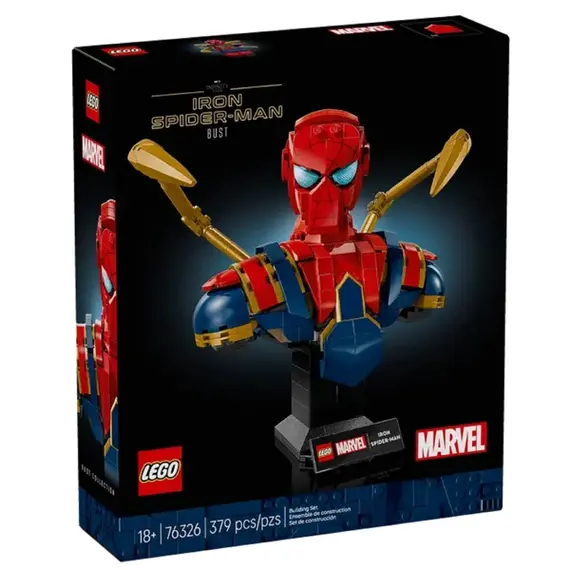 ლეგო LEGO Constructor Super Heroes Iron Spider-Man Bust - Primestore.ge