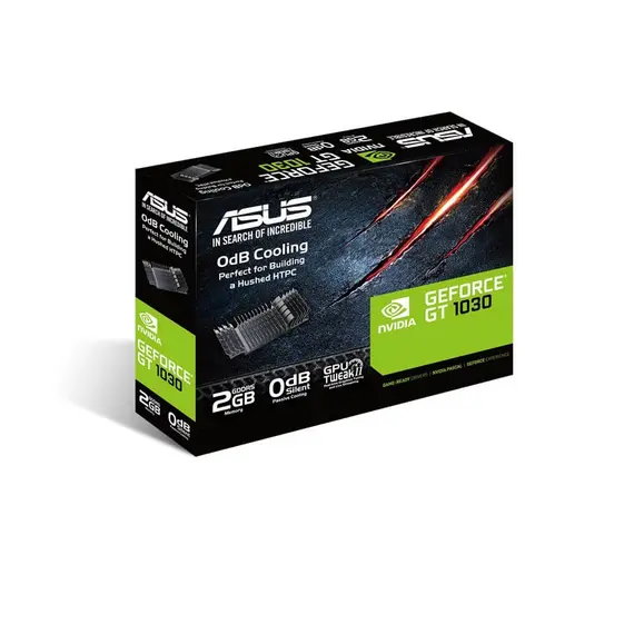 ვიდეო დაფა Asus GeForce GT 1030 2GB GDDR5 64-bit (GT1030-SL-2G-BRK) , 2 image - Primestore.ge