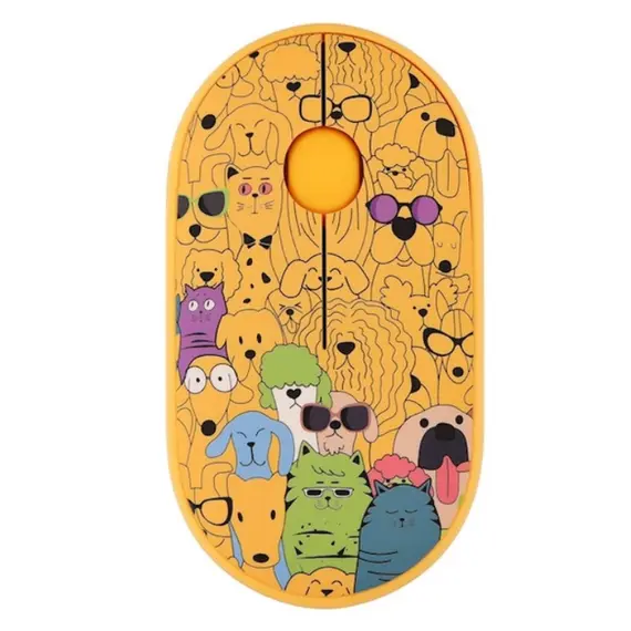 მაუსი 2E MF300 PETS Yellow/2E-MF300WPETSYW  - Primestore.ge