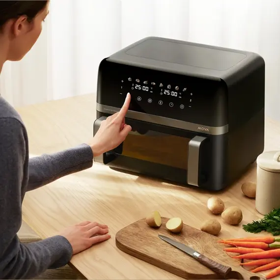 აეროგრილი Mova Air Fryer FD20 Pro Black (AF-5518ATB) , 6 image - Primestore.ge