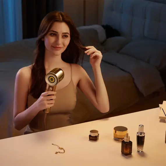 თმის საშრობი Dreame hairdryer Miracle Gold (AHD9) , 5 image - Primestore.ge