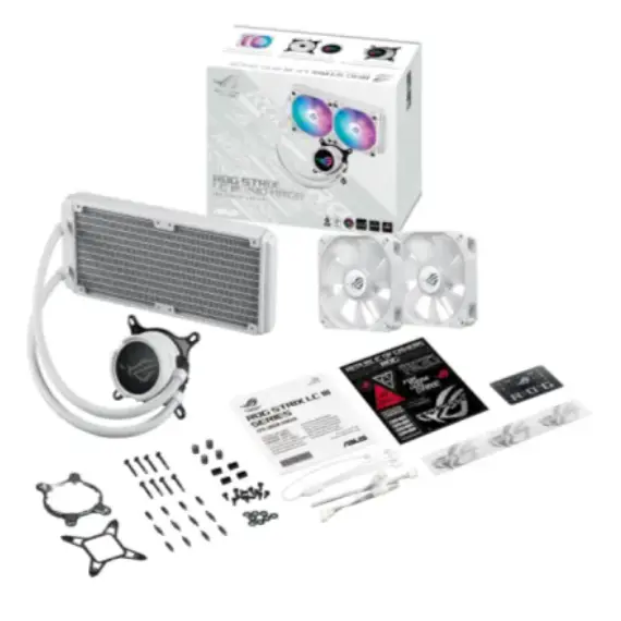 ქულერი ASUS ROG STRIX LC III 240 ARGB WHT , 4 image - Primestore.ge