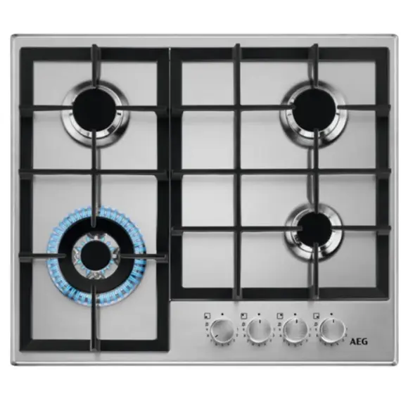გაზქურის ზედაპირი AEG HGB64420SM - Primestore.ge