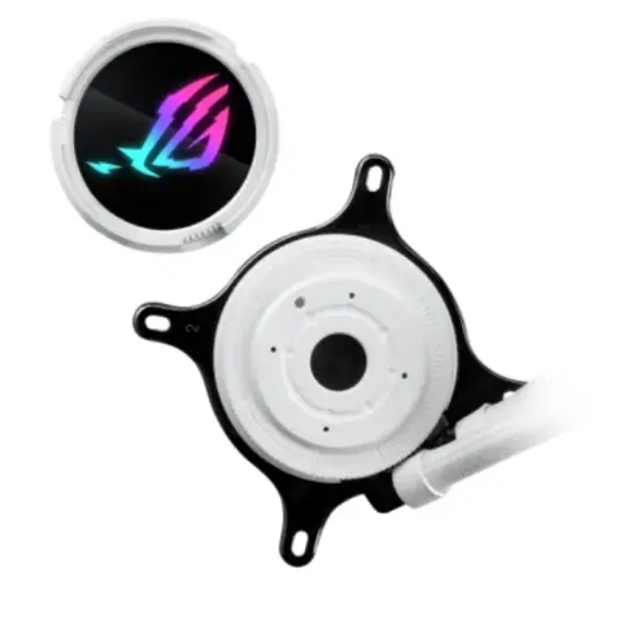 ქულერი ASUS ROG STRIX LC III 240 ARGB WHT , 2 image - Primestore.ge