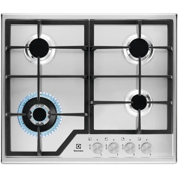 გაზქურის ზედაპირი Electrolux EGS6436SX - Primestore.ge