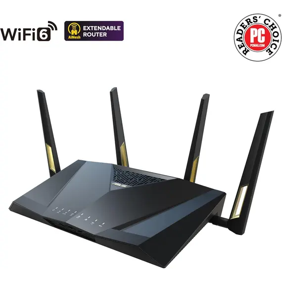Wi-Fi როუტერი ASUS RT-AX88U PRO (90IG0820-MU9A00) , 2 image - Primestore.ge