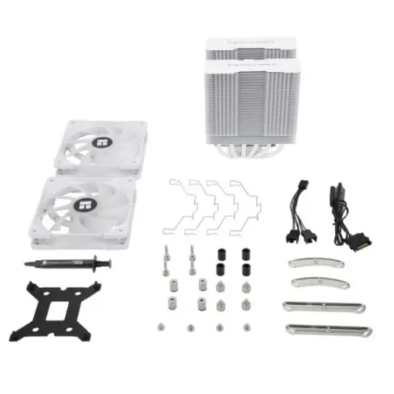 ქულერი THERMALRIGHT Peerless Assassin 120 White ARGB CPU Universal Cooler , 8 image - Primestore.ge