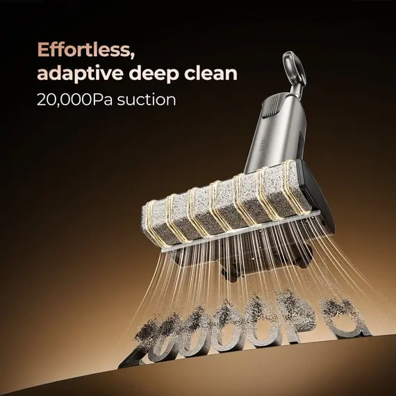 მტვერსასრუტი Uwant D700, 20,000Pa, 700ML, Wet And Dry Vacuum Cleaner With D-Shaped Rolling Brush, Grey , 11 image - Primestore.ge