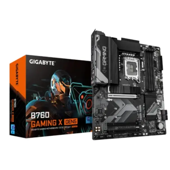 დედა დაფა Gigabyte B760 GAMING X GEN5 1.0 4DDR5 LGA1700 - 9MB76GX55-00-G10  - Primestore.ge