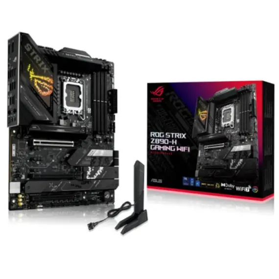 დედა დაფა Asus ROG STRIX Z890-H GAMING WIFI 4DDR5 LGA1851 - 90MB1K20-M0EAY0  - Primestore.ge