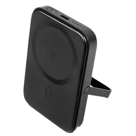 პორტატული დამტენი TTEC RECHARGER PRO M 5.000MAH MAGSAFE COMPATIBLE PD 20W POWERBANK WITH STAND BLACK 2BB219S  - Primestore.ge