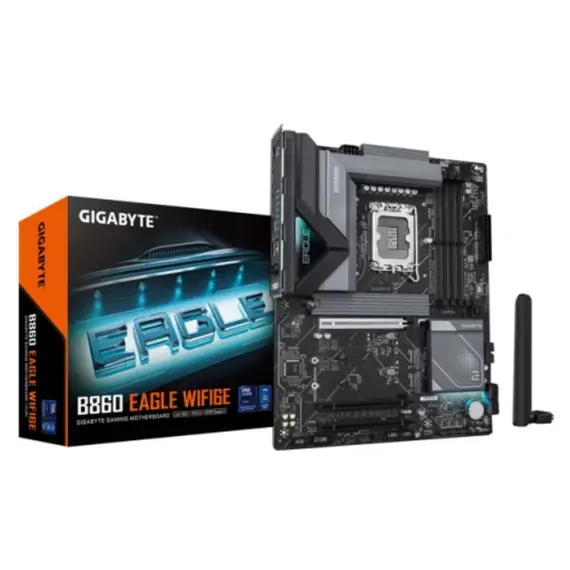 დედა დაფა Gigabyte B860 EAGLE WIFI6E 1.0 4DDR5 LGA1851 - 9MB86EGW6-00-G10 - Primestore.ge