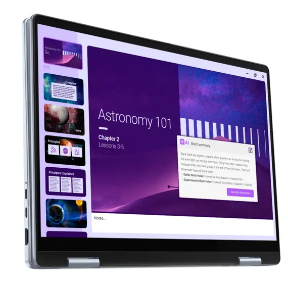 ნოუთბუქი Dell 14 Plus 2-in-1 DB04250/Ultra 7 256V/16GB/1TB SSD/14.0" FHD+ Touch/Arc/FgrPr/WLAN + BT/Backlit Kb/4 Cell/W11Pro/3Yr w - Primestore.ge