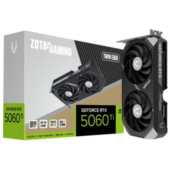 ვიდეო დაფა Zotac GAMING GeForce RTX5060 Ti 8GB Twin Edge 128-Bit GDDR7 - ZT-B50610E-10M - Primestore.ge