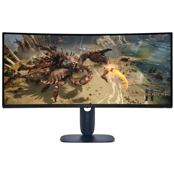 მონიტორი DELL 34" AW3425DWM 2xHDMI, DP, USB, VA, 3440x1440, 21:9, 180Hz, 1ms, DCI-P3 95%, CURVED, Adaptive-Sync, HDR 400 - Primestore.ge