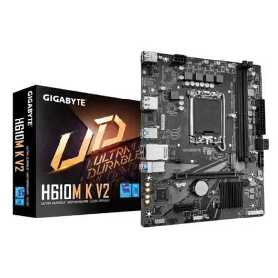 დედა დაფა Gigabyte H610M K V2 1.0 2DDR5 LGA1700 - 9MH61MK52-00-G10 - Primestore.ge