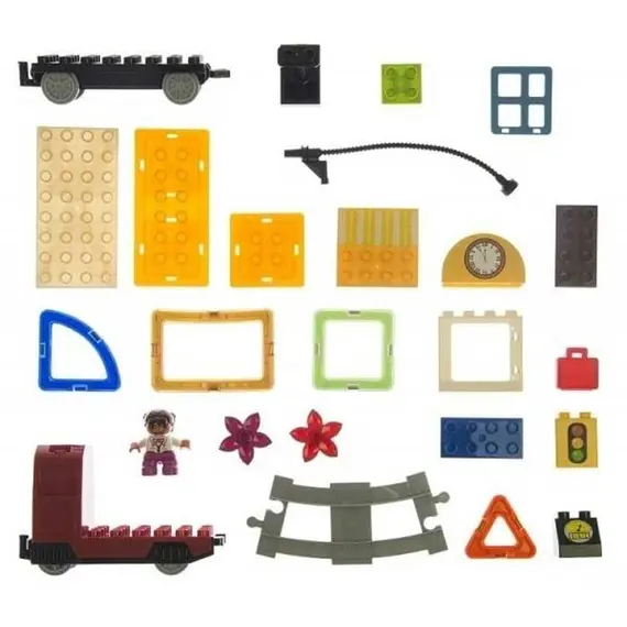 მაგნიტური კონსტრუქტორი Magplayer Designer magnetic Train 68 MPK-68 , 2 image - Primestore.ge