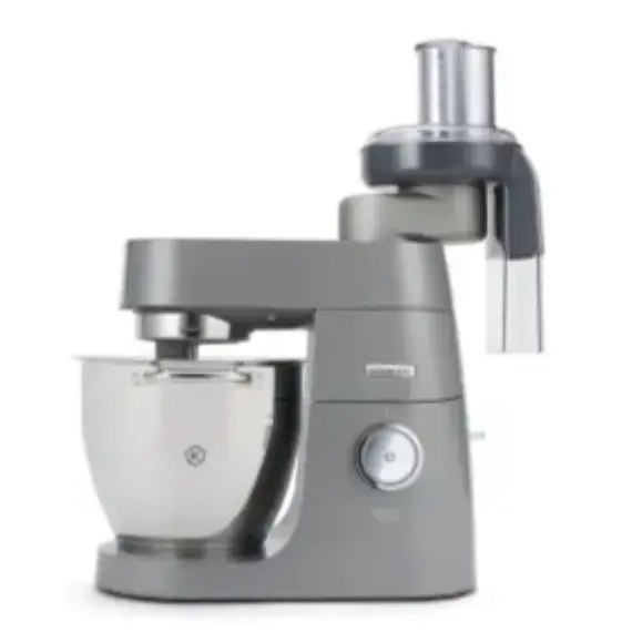 სამზარეულოს კომბაინი საჭრელი KENWOOD AT340 ATT  SLICER, Plastic & aluminium,Grey , 2 image - Primestore.ge