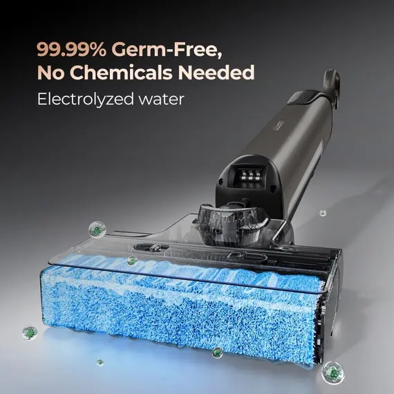 მტვერსასრუტი Uwant D700, 20,000Pa, 700ML, Wet And Dry Vacuum Cleaner With D-Shaped Rolling Brush, Grey , 9 image - Primestore.ge