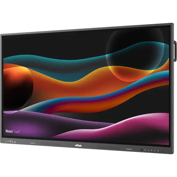 ინტერაქტიული ეკრანი, სმარტ ეკრანი Vivitek EK757i NovoTouch, 75", RAM 16GB, 128GB, Android 14, Smart Board, Grey - Primestore.ge